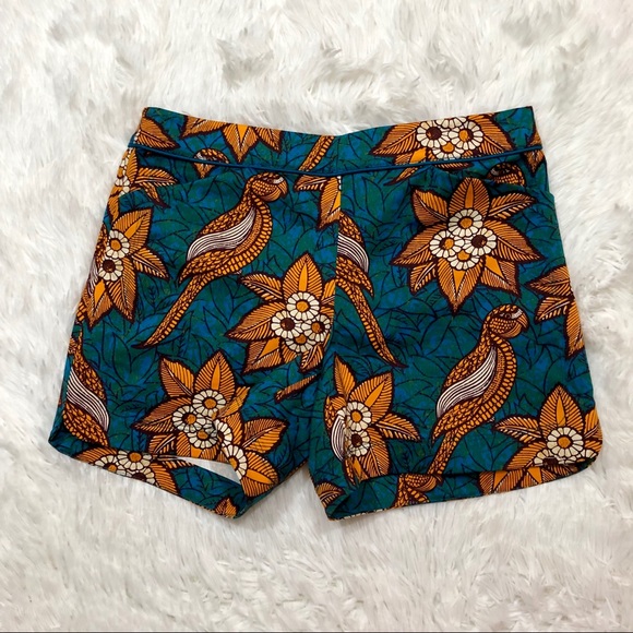 Anthropologie Bird of Paradise Shorts size 2 - Picture 3 of 7